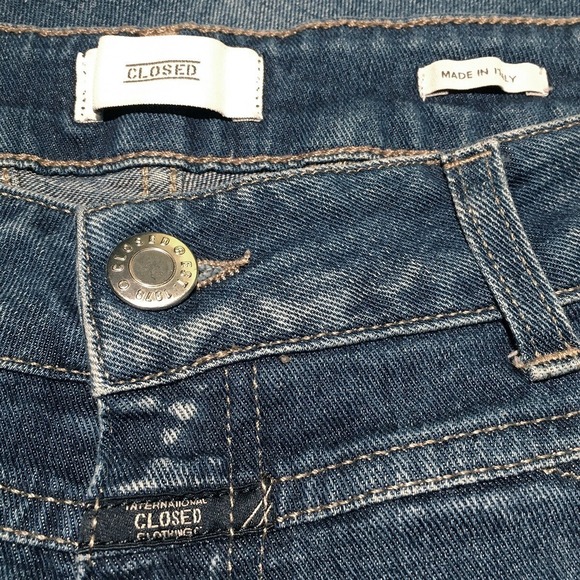 CLOSED Women's Straight‎ Leg Low Rise Jeans • 30 • blue medium wash - Picture 6 of 7